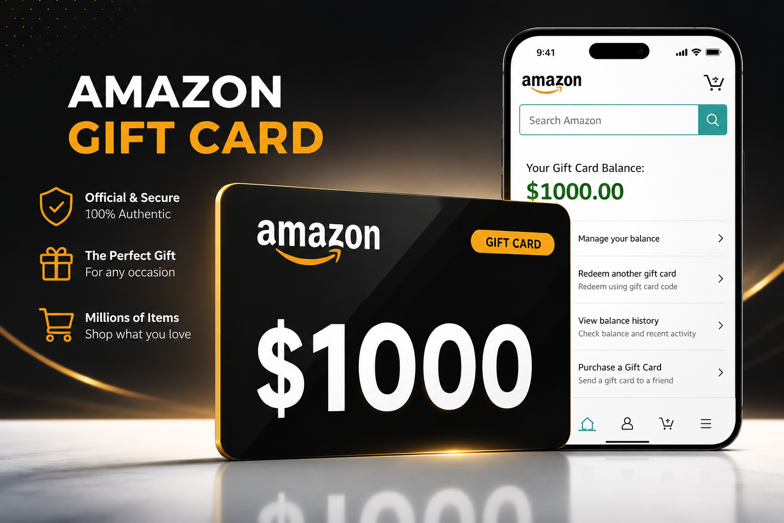 $1000 Amazon Gift Card Promotion